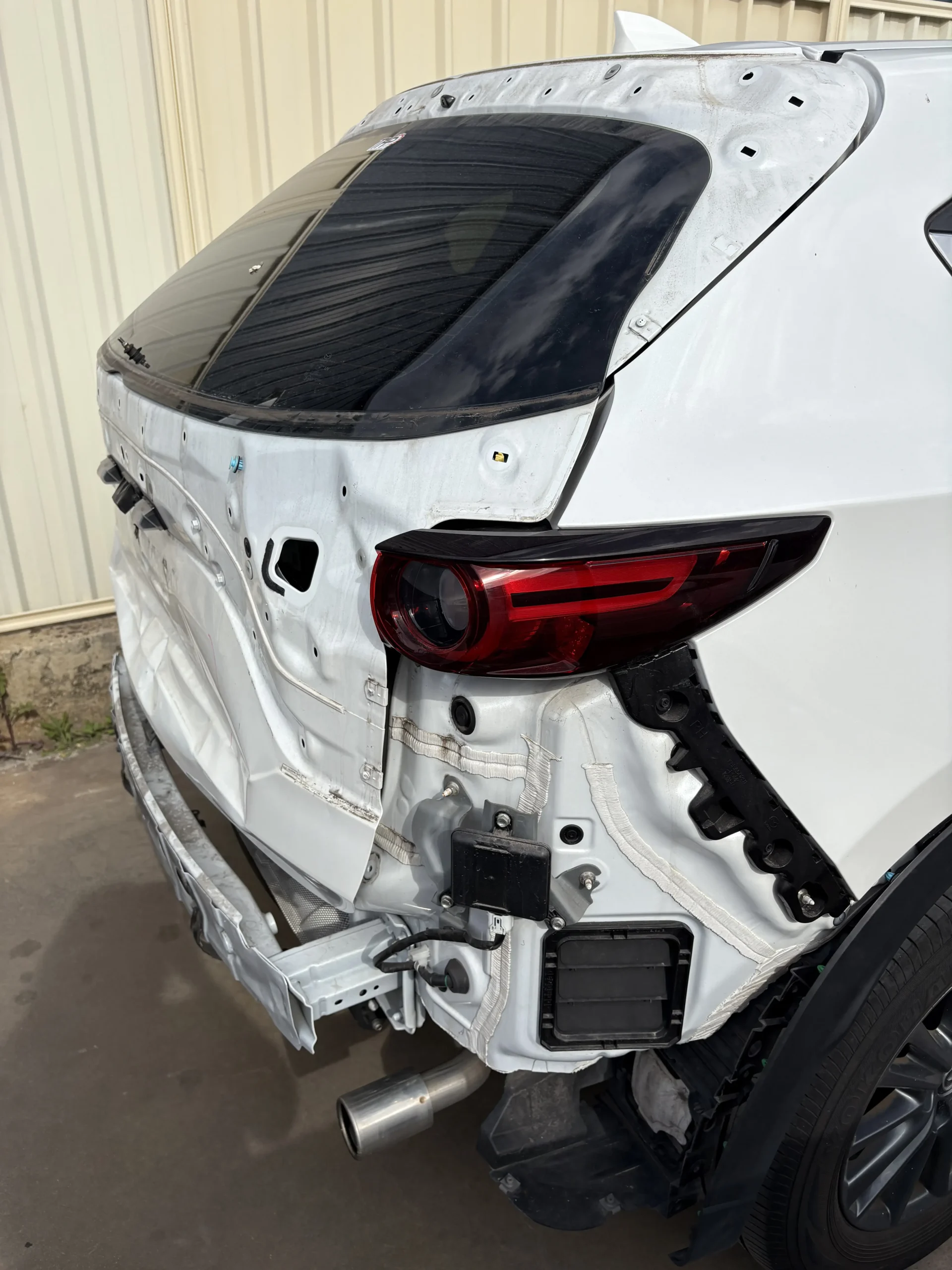 Bumper Dent Repairs after accident Fremantle
